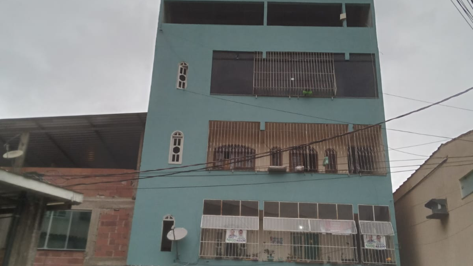 Depois da recuperação de fachada